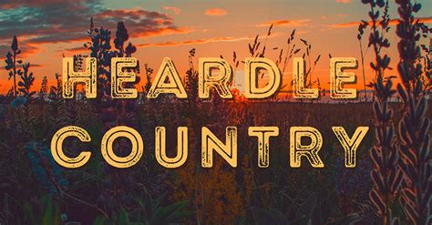 heardle country|Heardle